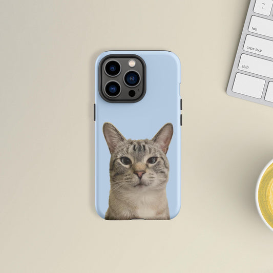 Custom Tough Case for iPhone® 11-17 | Pet Photo Couple Gift