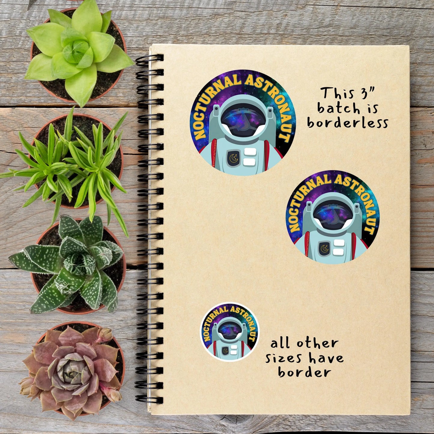 2-6 Inch CPAP Sleep Apnea Vinyl Sticker Aphantastic Designs