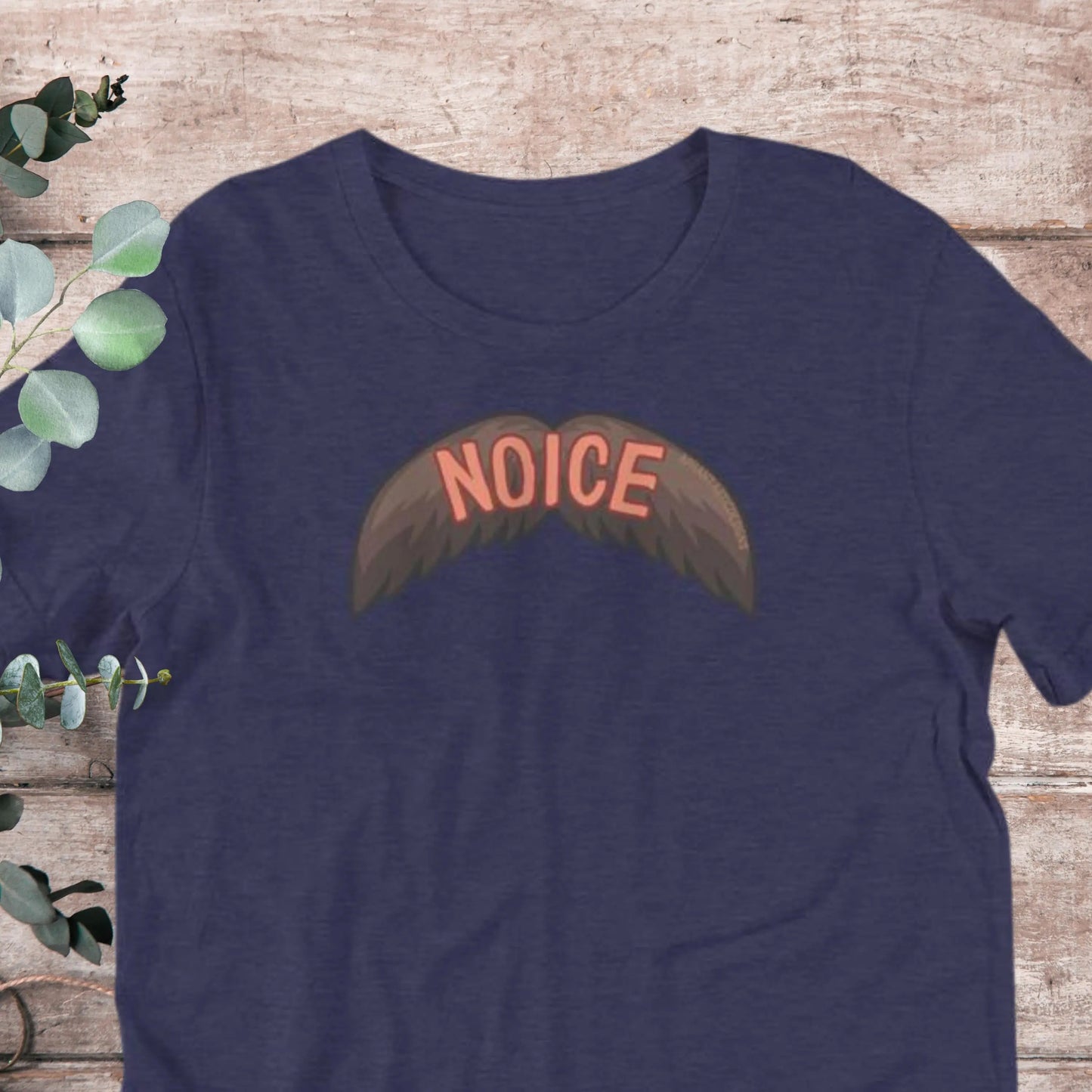 Funny Mustache T-Shirt Noice Vintage Style Stache Shirt Fathers Day Grandpa Gift Hipster NWW Gift Portland Seattle Vibes Tee XS-5XL Aphantastic Designs