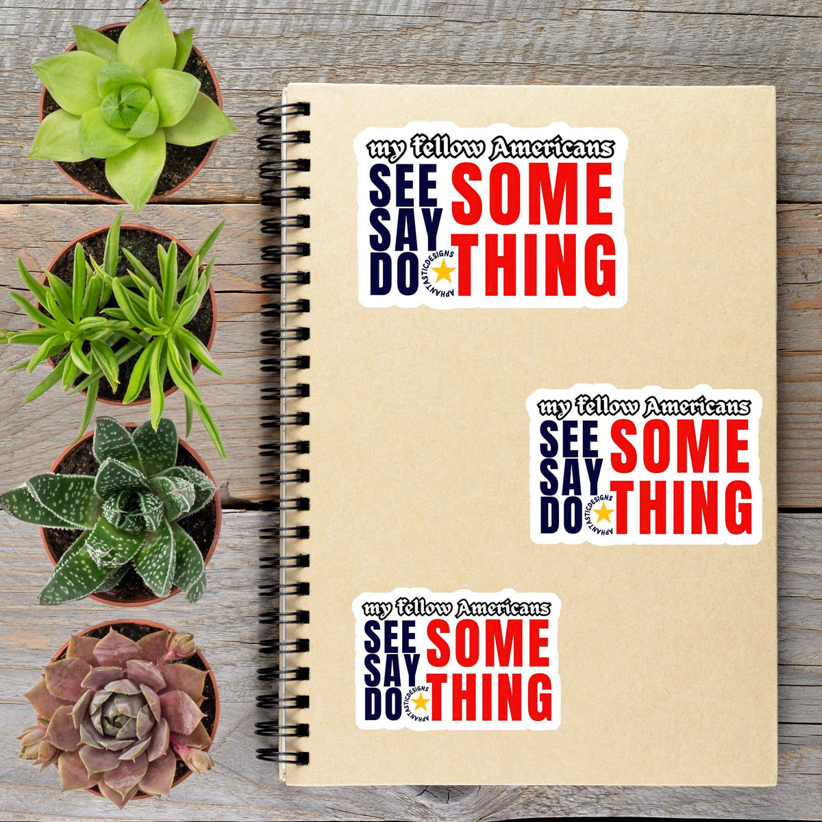 See Something Do Something Vinyl Sticker