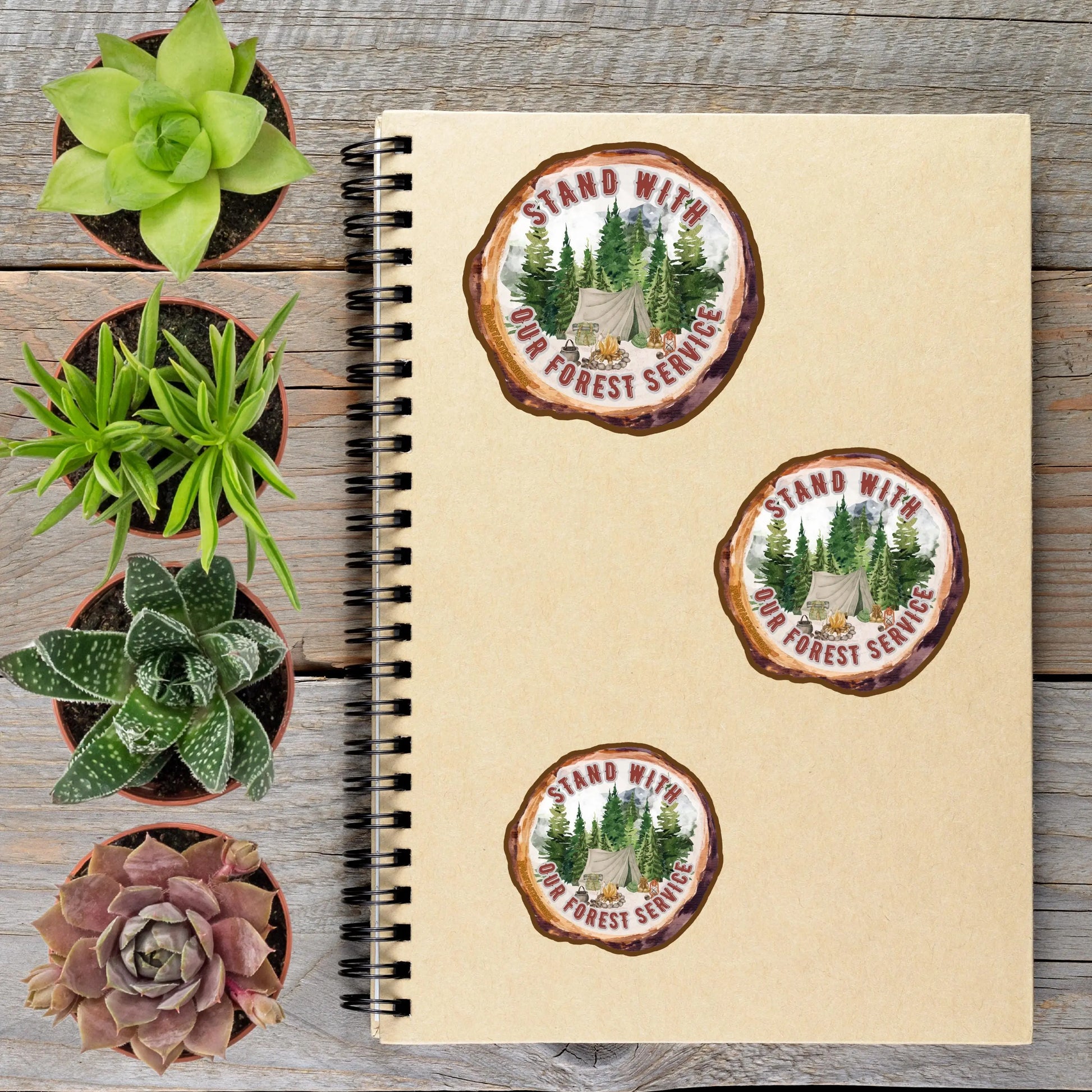 2-6 Inch Save Our National Parks Anti Trump Political Protest Vinyl Sticker Aphantastic Designs