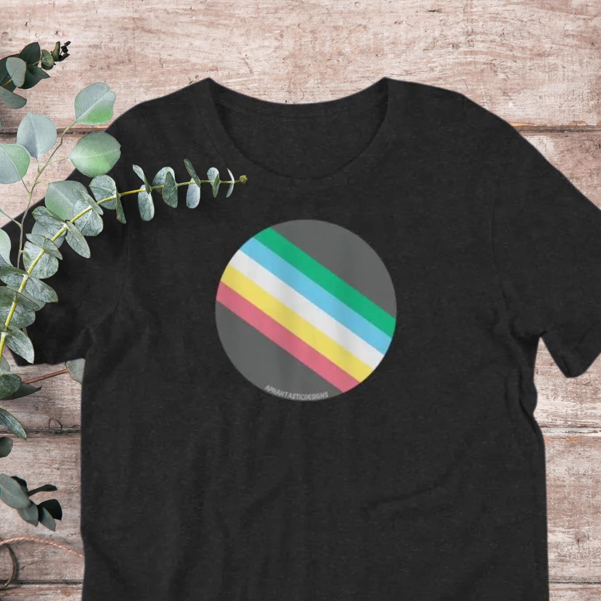 Disability Pride Flag T-Shirt | Baby Toddler Adult Aphantastic Designs