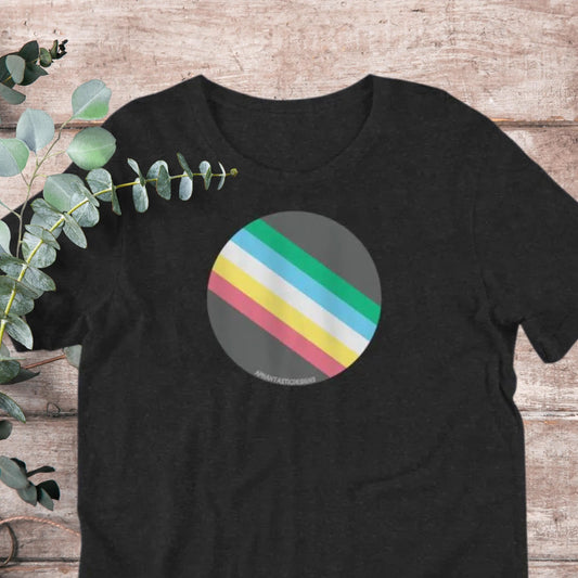 Disability Pride Flag T-Shirt | Baby Toddler Adult Aphantastic Designs