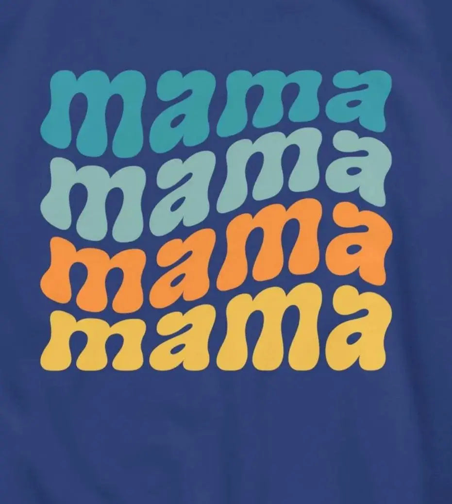 Retro Mama Sweatshirt | Adult S–3XL Aphantastic Designs