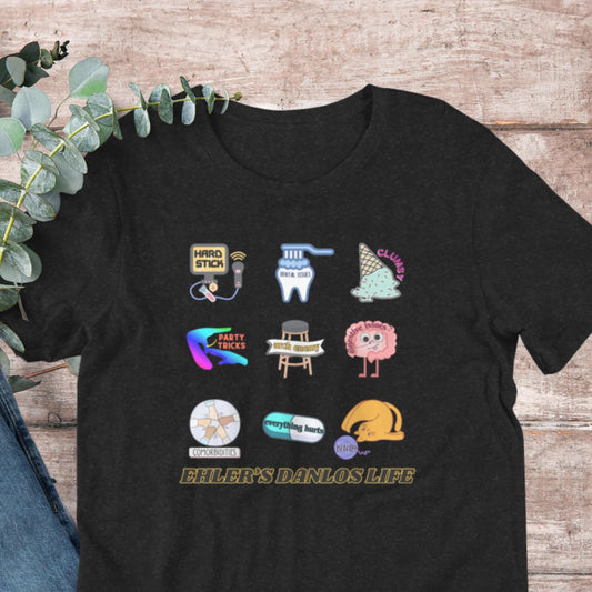 Funny Ehlers Danlos Life T-Shirt | Baby Toddler Adult Aphantastic Designs