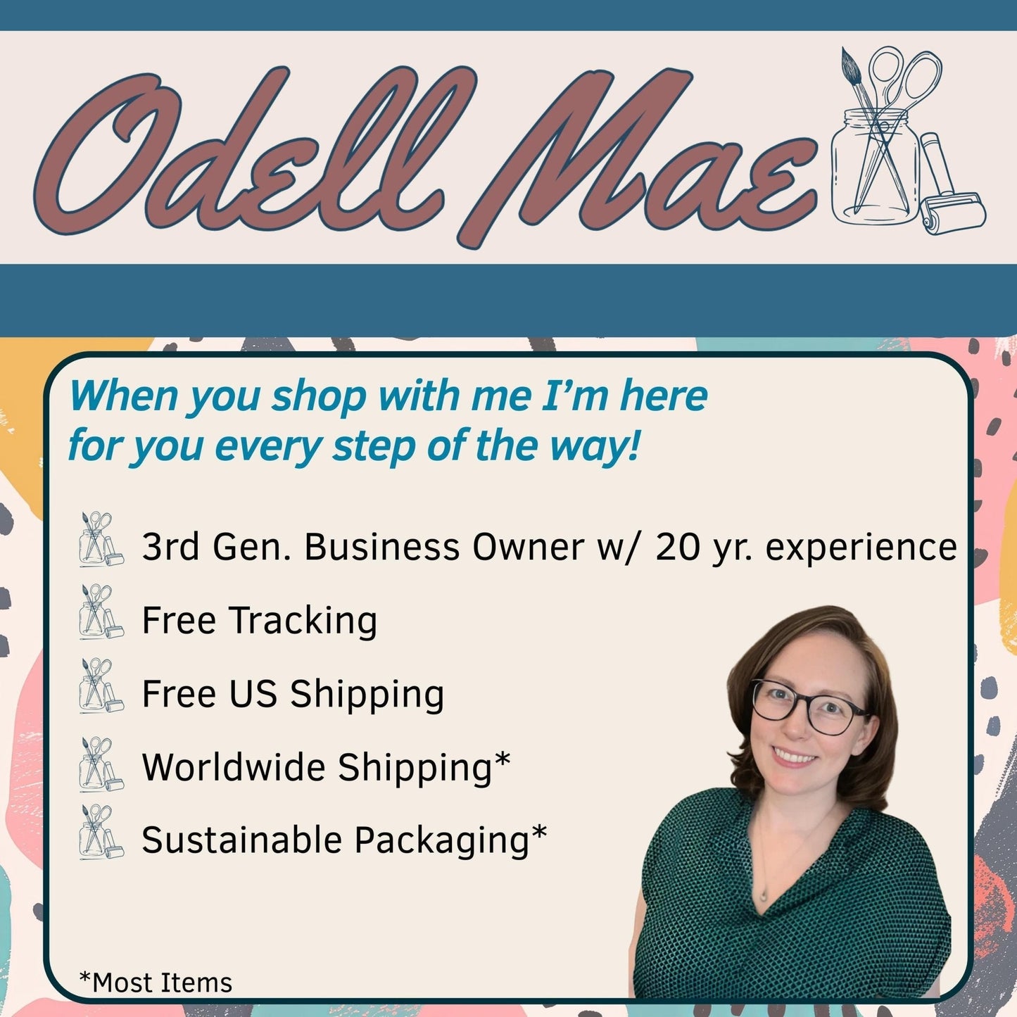 Custom Social Media Profile Photo | Digital Illustration - Aphantastic Designs