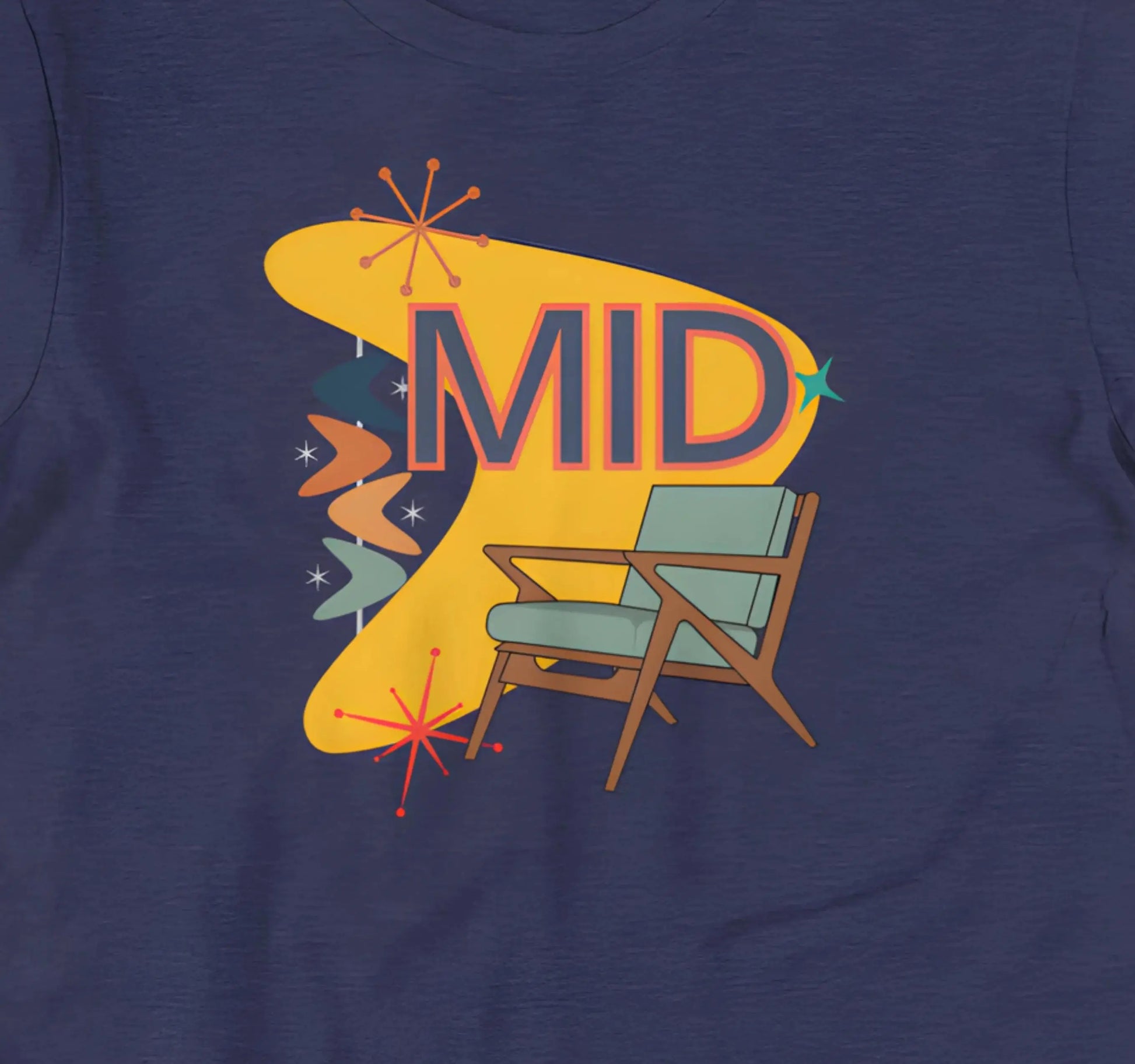 Mid Century Modern T-Shirt | Baby Toddler Adult Aphantastic Designs
