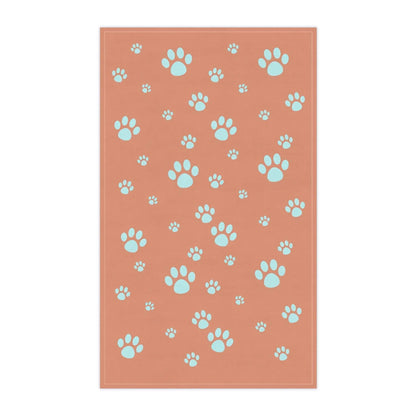 Cute Cat Print Cotton Tea Towel Paw Wipe Host Hostess Housewarming Birthday Gift Aphantastic Designs