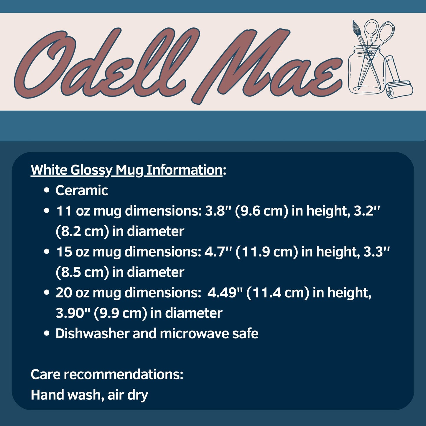 Write In To-Do List Left Handed Coffee Mug: Dishwasher Safe (11, 15, 20 oz)