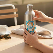 Orange Cat Sour Cream Lover Vinyl Sticker