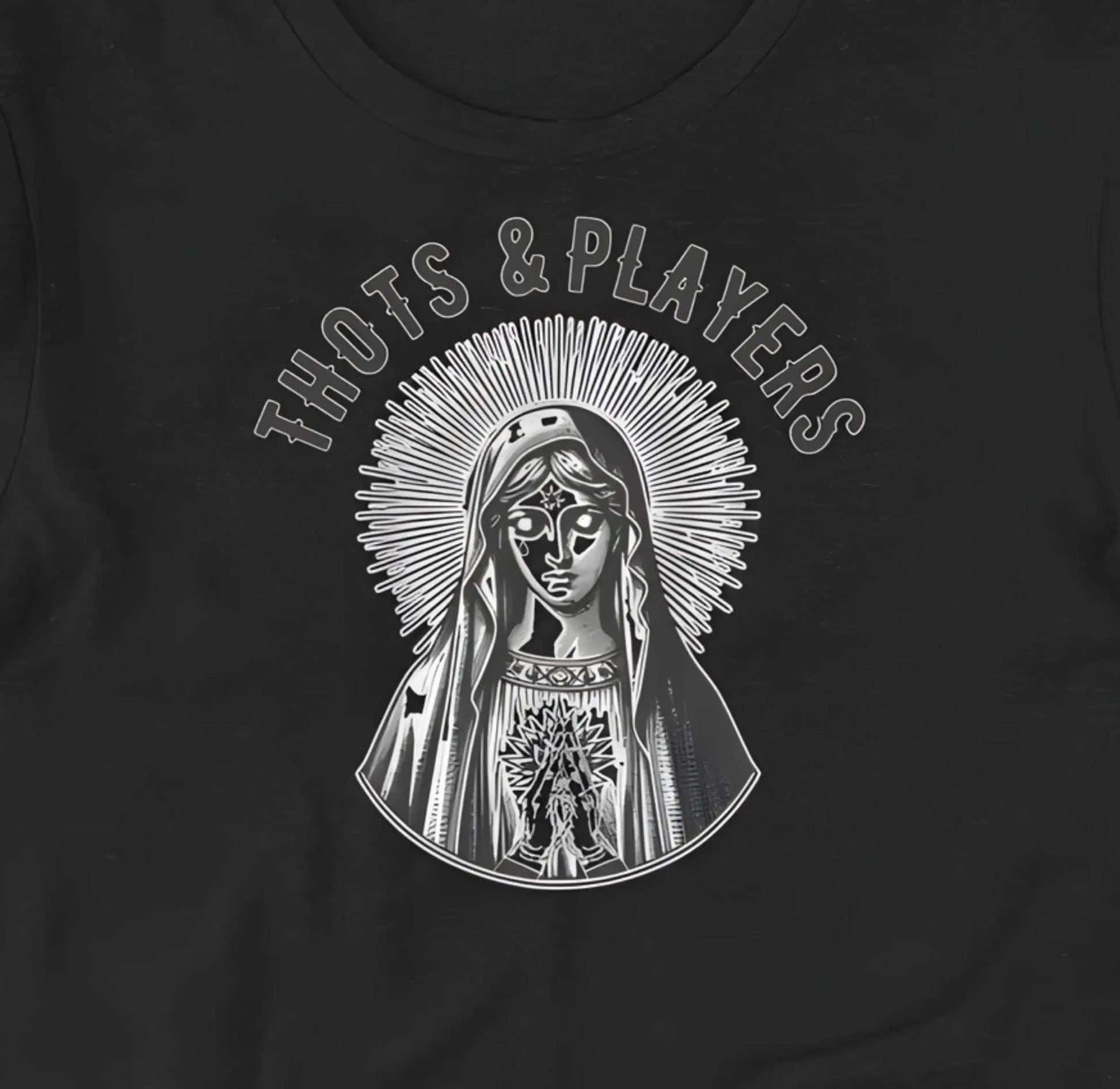 Funny Thoughts Prayers T-Shirt Ironic Catholic Thots TShirt Meme Shirt Brain Rot Tee Ironic Funny Meme Shirt Unhinged Graphic Tee XS–5X Plus Aphantastic Designs