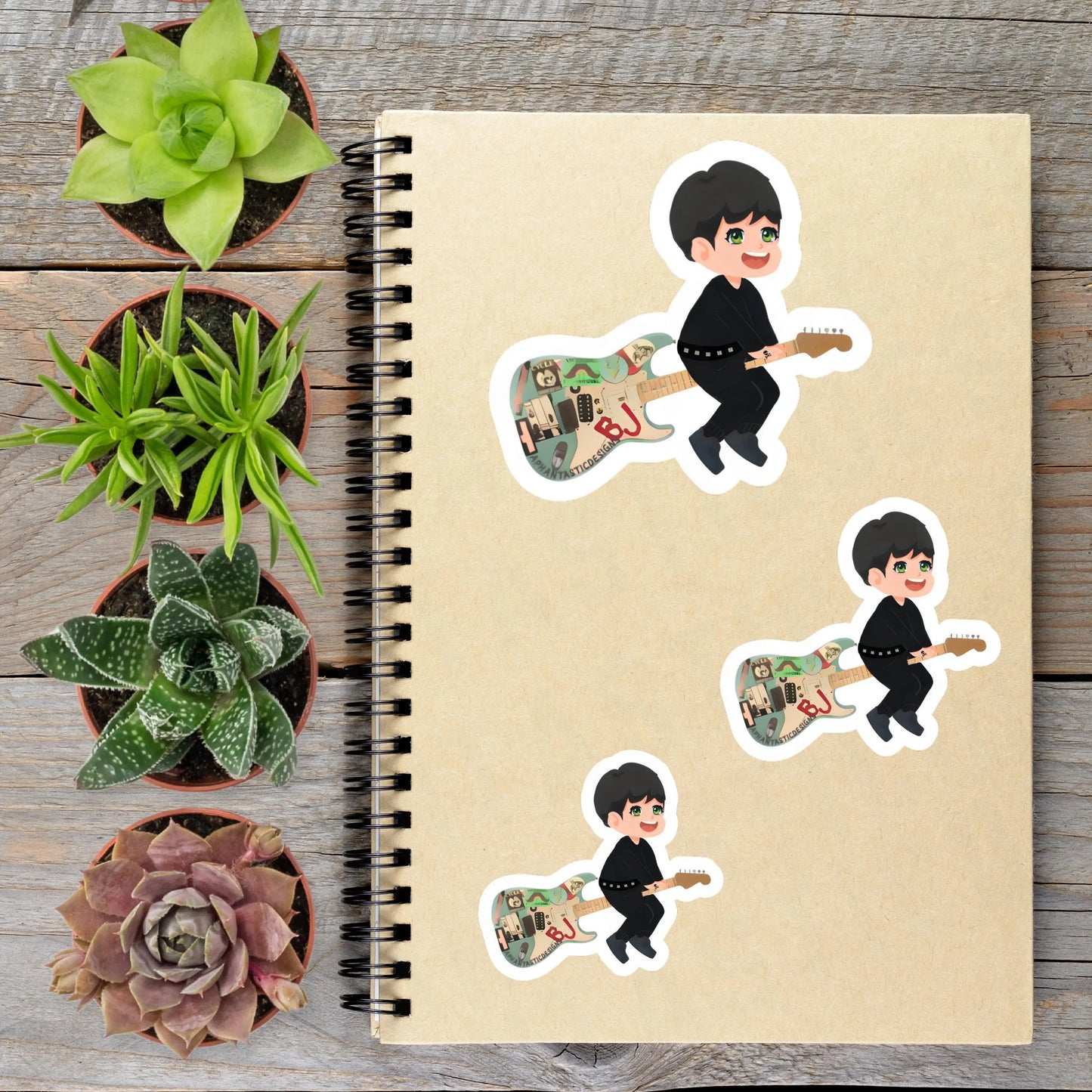 2-6 Inch St. Billie Punk Rock Vinyl Sticker Aphantastic Designs