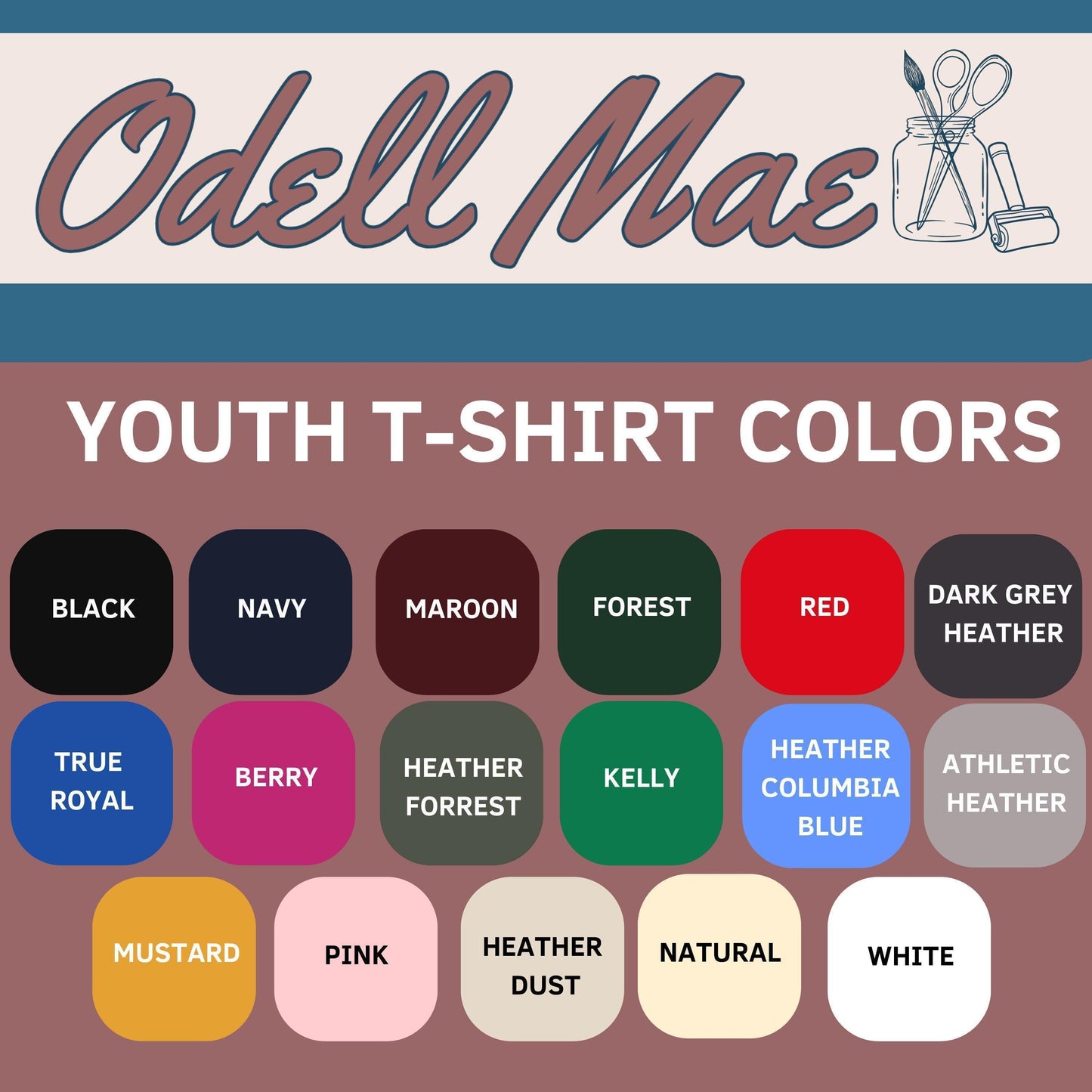 Custom Youth Embroidered Kids T-Shirt Personalized Embroidery Vacation Family Cruise Gift | S-XL