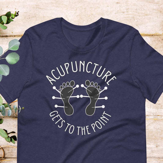 Funny Acupuncture T-Shirt On Point Acupuncturist Gift TCM Chinese Medicine Practitioner Holistic Herbalist | XS–5XL Adult Plus Aphantastic Designs