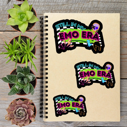 2-6 Inch Still In My Emo Era Y2K Vinyl Sticker Aphantastic Designs