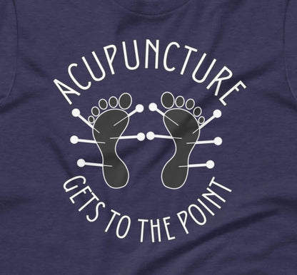 Acupuncture Is T-Shirt On Point T-Shirt - Aphantastic Designs