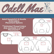 Adult Custom Embroidered Sweatshirt