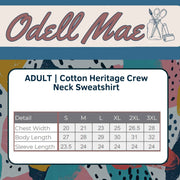 Adult Custom Embroidered Sweatshirt