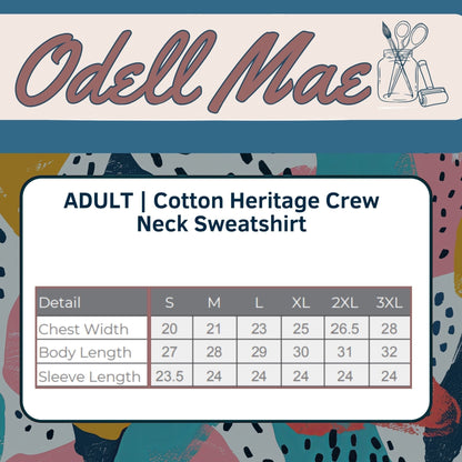 Adult Custom Embroidered Sweatshirt - Aphantastic Designs