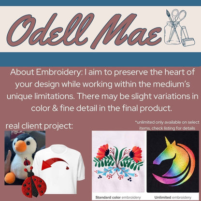 Adult Custom Embroidered Sweatshirt