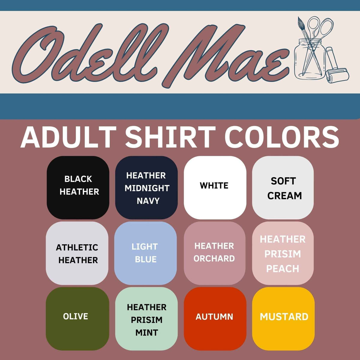 Adult Custom Embroidered T-Shirt