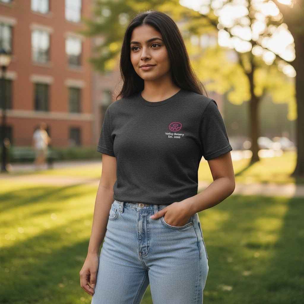 Adult Custom Embroidered T-Shirt