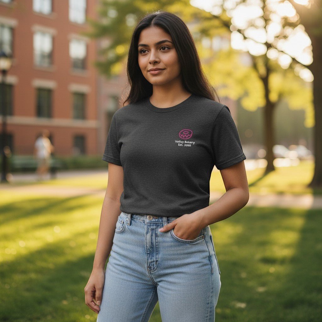 Adult Custom Embroidered T-Shirt - Aphantastic Designs