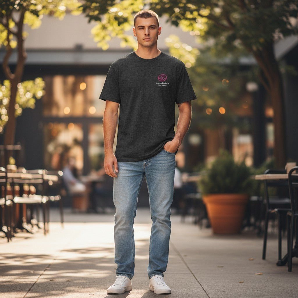 Adult Custom Embroidered T-Shirt - Aphantastic Designs