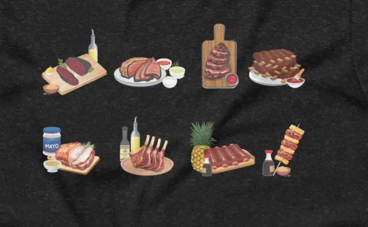 American BBQ T-Shirt | Baby Toddler Adult - Aphantastic Designs