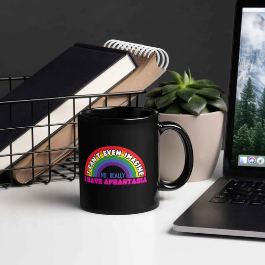 Aphantasia Awareness Rainbow Mug