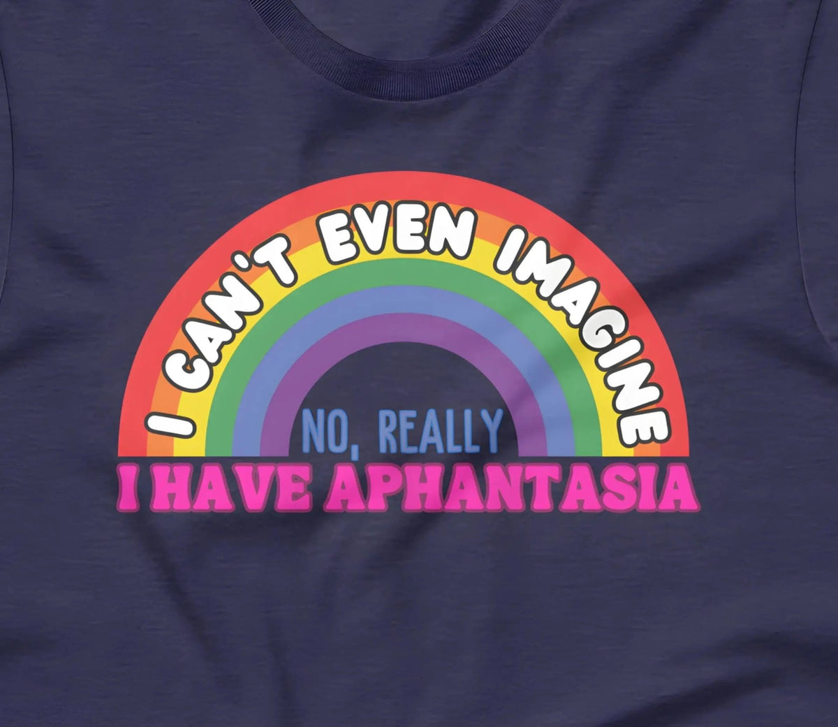 The image is a promotional graphic for a company called "Aphantastic Designs". It features a black sweatshirt with a cat design, a water bottle with stickers, and a plant in a white pot. The text above the image reads "I've tested multiple vendors to find the best premium products around!"