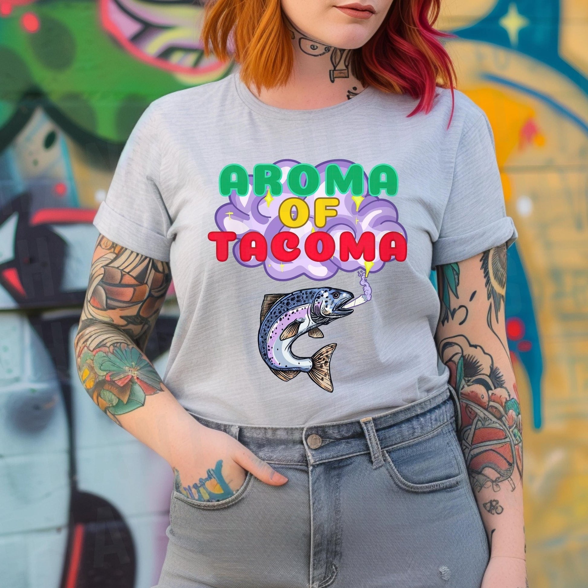 Aroma of Tacoma 420 T-Shirt - Aphantastic Designs