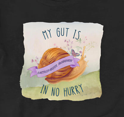 Gastroparesis Snail T-Shirt | Baby Toddler Adult Aphantastic Designs