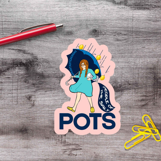 POTS Ehlers Danlos People Of The Salt Vinyl Sticker