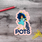 POTS Ehlers Danlos People Of The Salt Vinyl Sticker