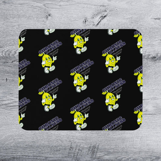 Chronic Illness Lemon Mousepad Disability Art Desk Mat | 4 SIZES - Aphantastic Designs