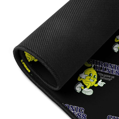 Chronic Illness Lemon Disabled Life Gaming Mouse Pad Deskmat | 4 SIZES