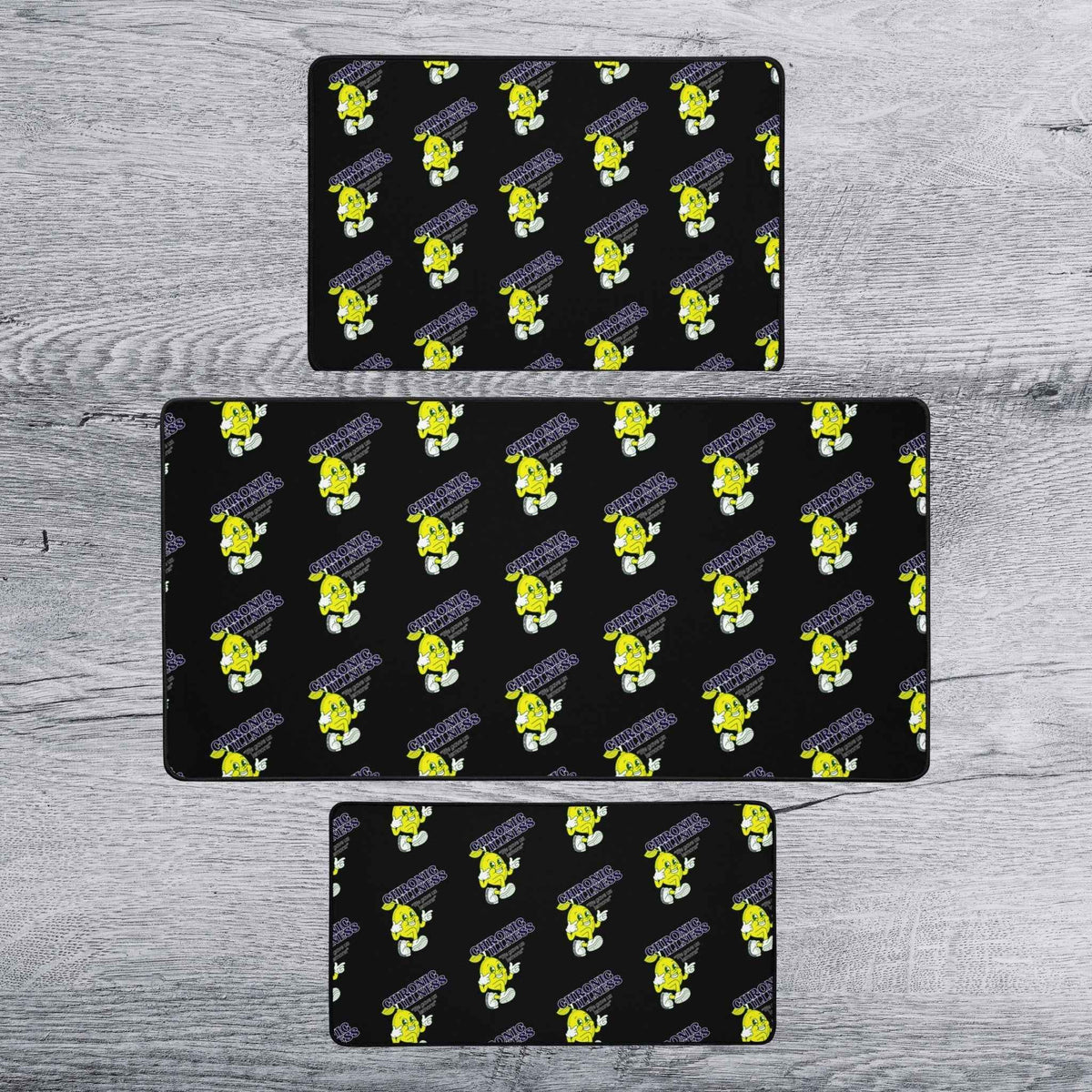 Chronic Illness Lemon Disabled Life Gaming Mouse Pad Deskmat | 4 SIZES