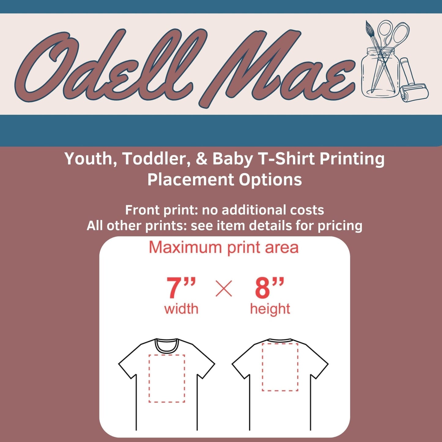 Custom Printed Baby Toddler T-Shirt 6M–5T - Aphantastic Designs