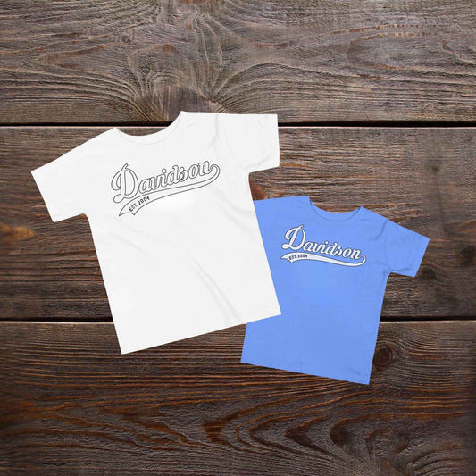 Custom Printed Baby Toddler T-Shirt 6M–5T