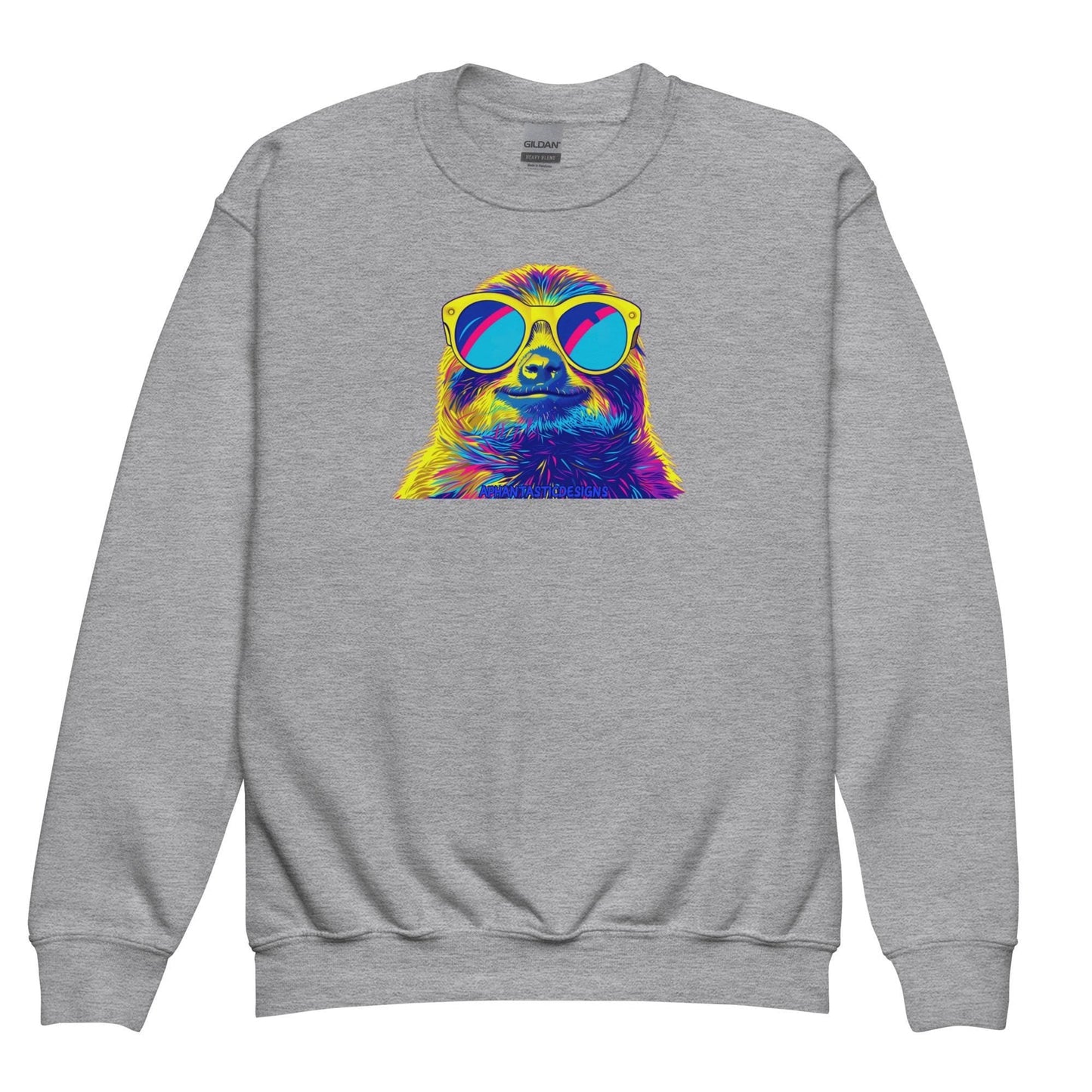 Custom Printed Youth Big Kids Sweatshirt - Aphantastic Designs