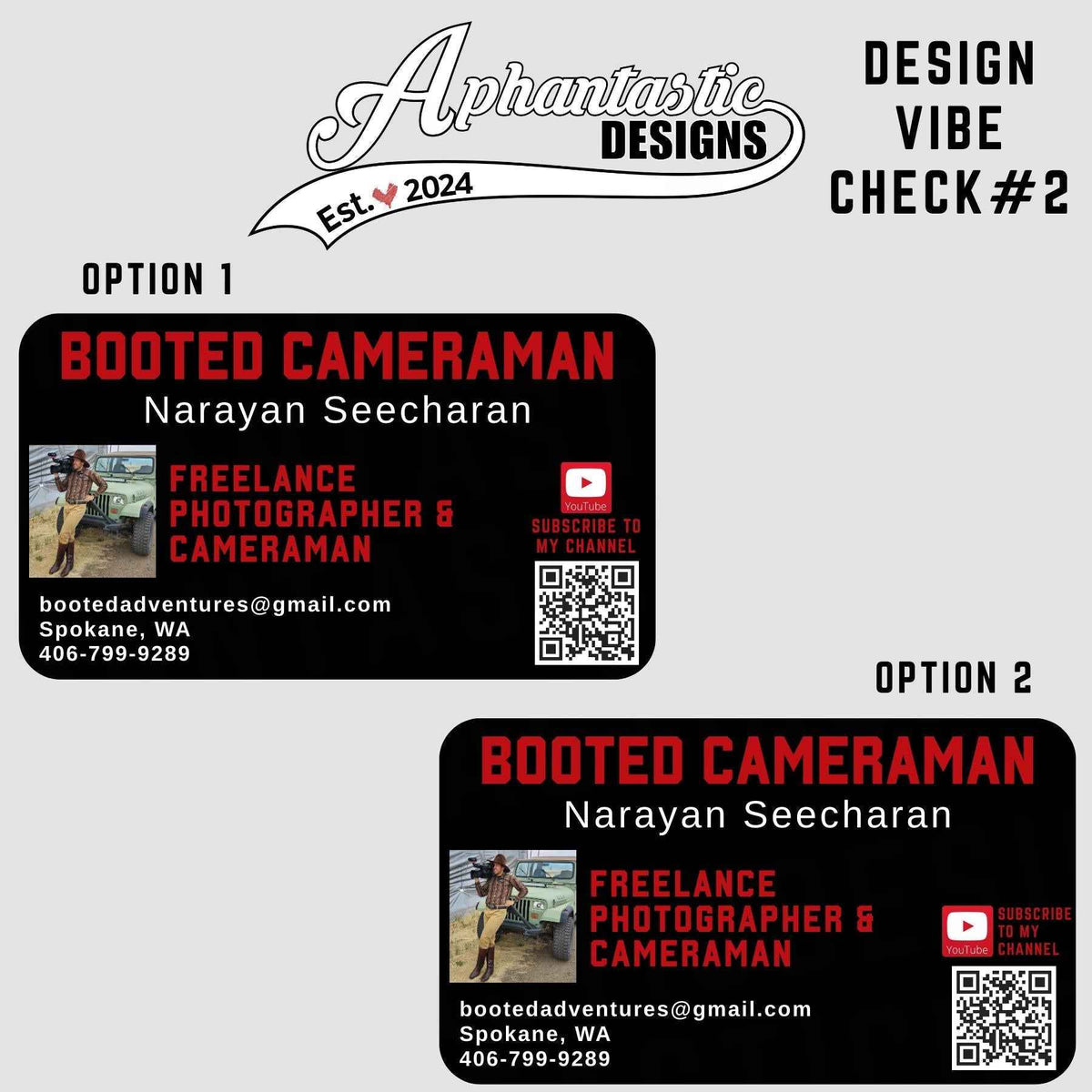 Custom Social Media Small Business Cards
