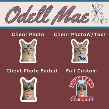 Custom Vinyl Die Cut Sticker Sheet