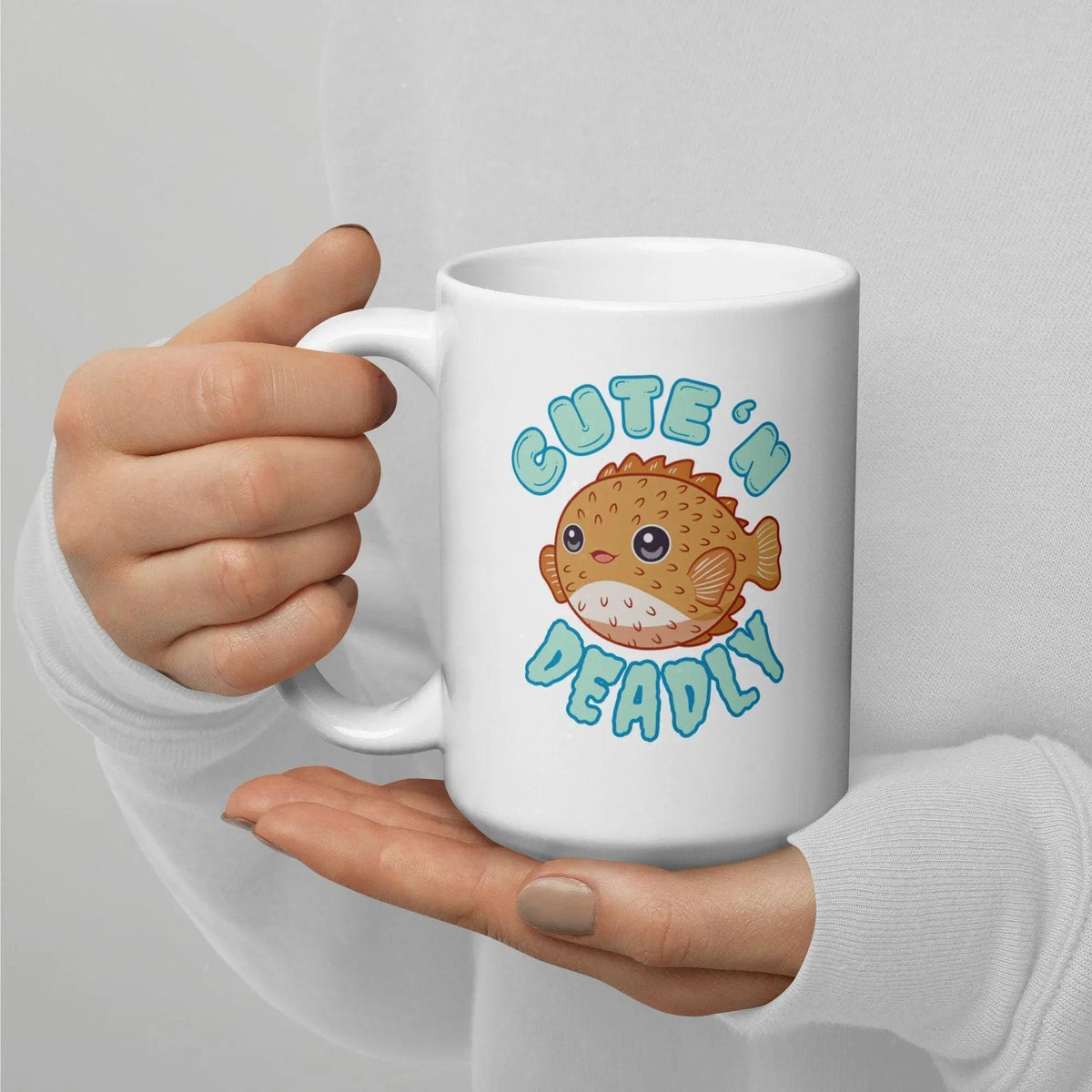 The image is a promotional graphic for a company called "Aphantastic Designs". It features a black sweatshirt with a cat design, a water bottle with stickers, and a plant in a white pot. The text above the image reads "I've tested multiple vendors to find the best premium products around!"