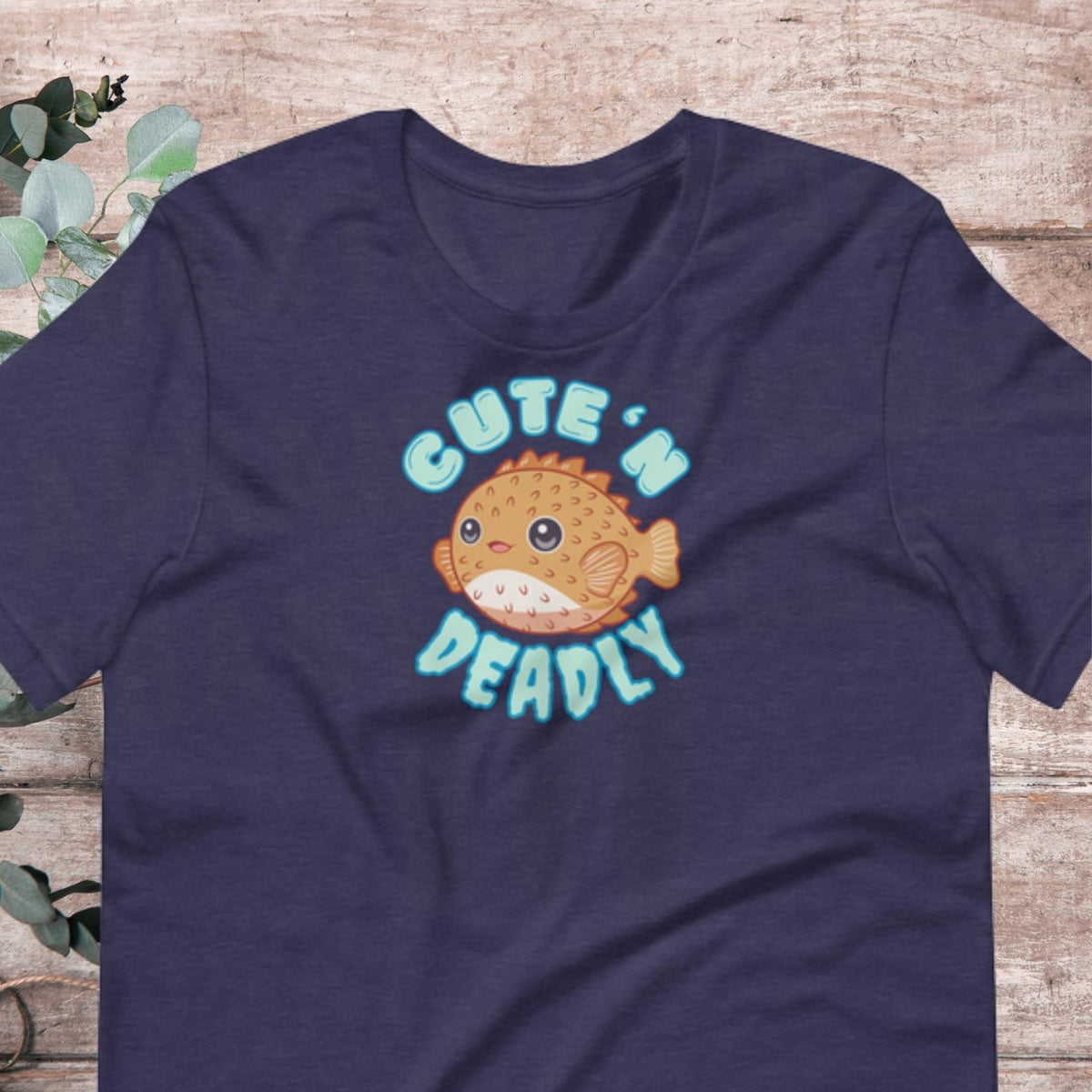 Cute N Deadly Puffer Fish T-Shirt | Baby Toddler Adult - Aphantastic Designs