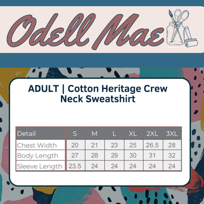 Custom Printed Sweatshirt Cozy Personalized Matching Your Text Gift | Adult Sƒ??3XL