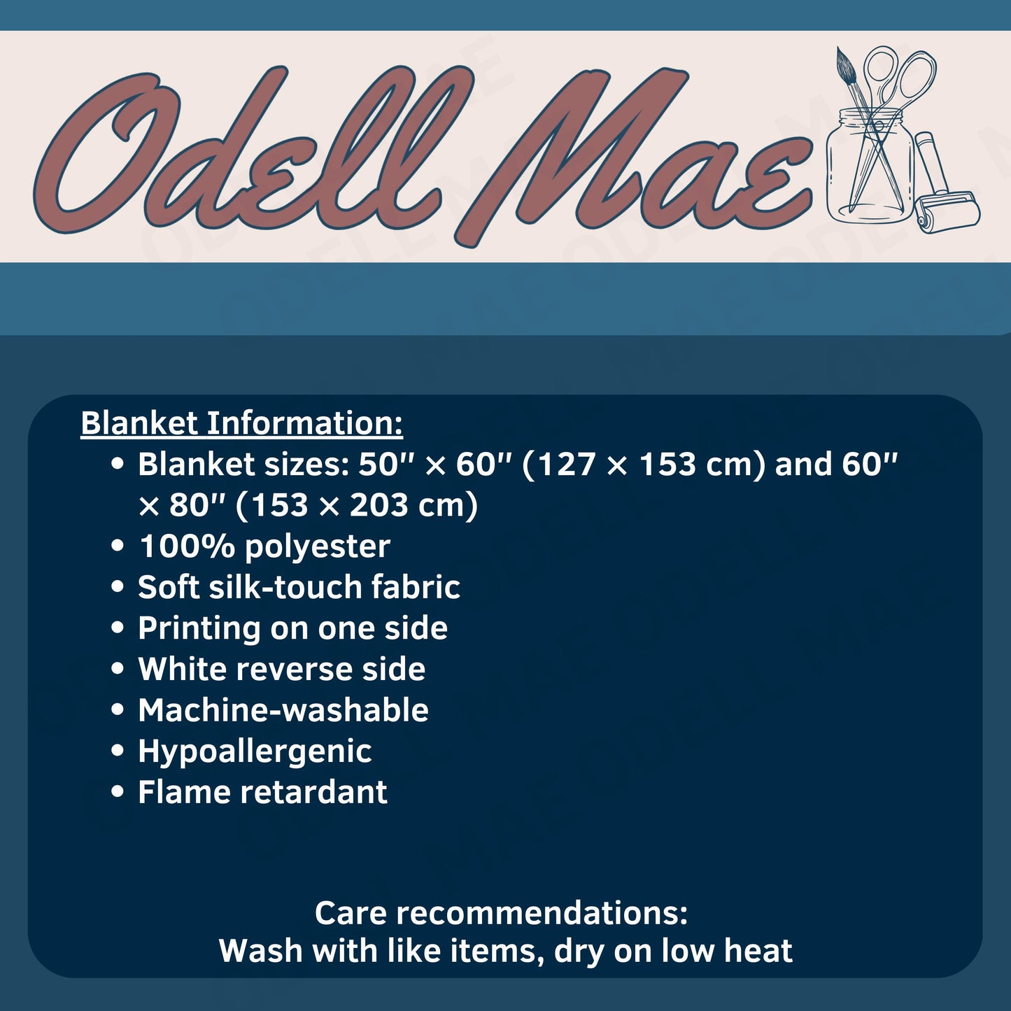 Cozy Custom Throw Blanket: Personalized Photo or Design, 2 Sizes