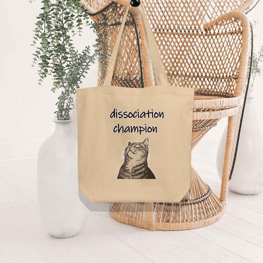 Disassociation Organic Cotton Tote Bag