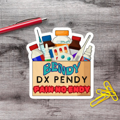 2-6 Inch DX Pending Chronic Illness Disability Vinyl Sticker Aphantastic Designs