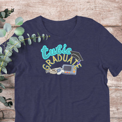 Tubie Graduate T-Shirt | Baby Toddler Adult Aphantastic Designs